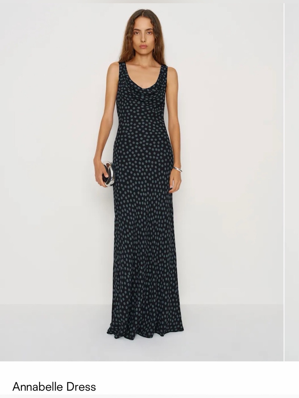 Reformation Annabelle Dress in Cosmic Dot - Picture 1 of 11